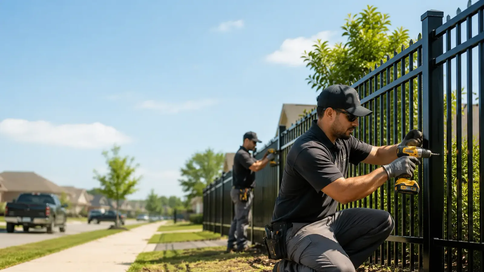 Metal Fence Installation in Wellsville, MO